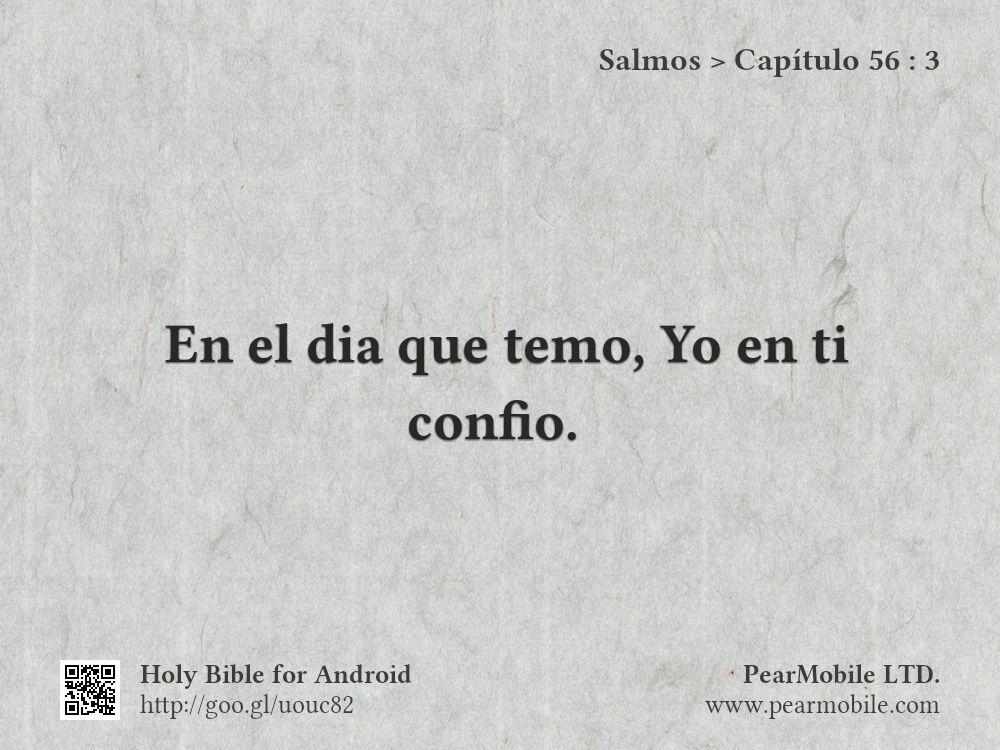 Salmos, Capítulo 56:3